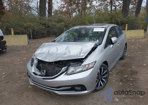 2015 Honda Civic Ex-L z USA, uszkodzony, nr VIN 2HGFB2F94FH504272